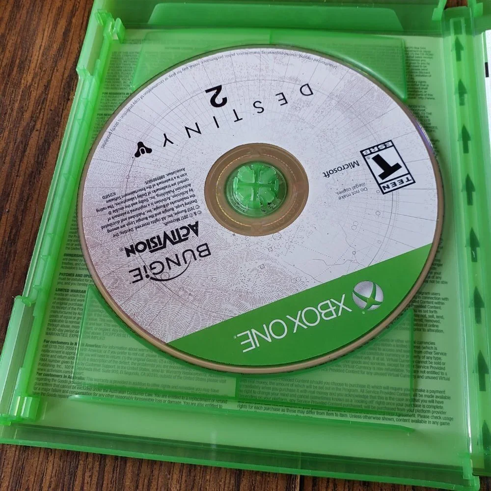 Destiny 2 Xbox One With Inserts 2017